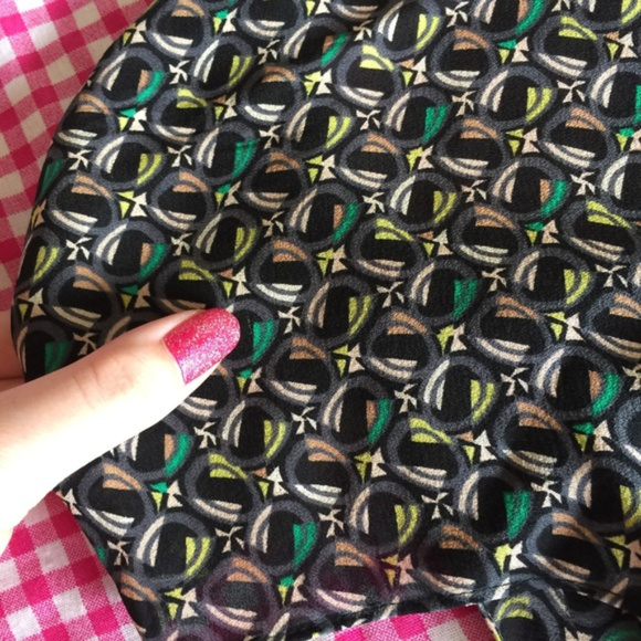 Diane Von Furstenburg DVF Silk print Blouse - Picture 7 of 7